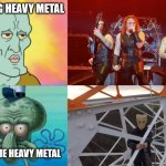 lattice climber in a nutshell | LISTENING HEAVY METAL; CLIMB SOME HEAVY METAL | image tagged in heavy metal,lattice climbing,daredevil,klettern,climbing,climber | made w/ Imgflip meme maker