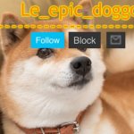 epic doggo's temp back in old fashion meme