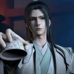 Shen Jiu Pours Tea