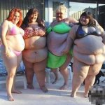 Fat women in Bathing Suits