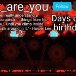 what_are_you's birthday announcement template meme