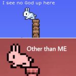 I see no God up here, other than ME (Terraria edition)