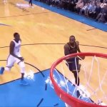 lebron missing dunk meme