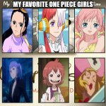 my favorite one piece girls | MY FAVORITE ONE PIECE GIRLS | image tagged in top 10 favorite walt disney animation studios films,one piece,anime,anime girl,one piece wanted poster template,favorites | made w/ Imgflip meme maker