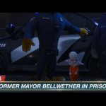 Bellwether is arrested by the ZPD