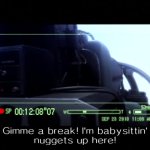 Ace Combat 5 Babysitting Nuggets GIF Template