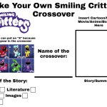 Make Your Own Smiling Critters Crossover
