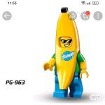 Lego banana minifig