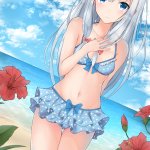Anime bikini girl
