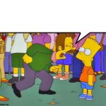 Flanders yelling at bart template