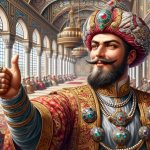 ottoman sultan giving thumps up