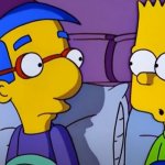 Milhouse Bart Simpson Sleepover