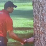 Tiger Woods handshake, Masters'24