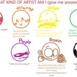 What kind of artist am I? :D meme