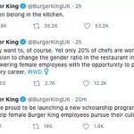 Burger King Tweet