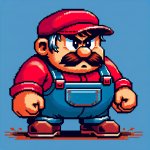 Angry Mario