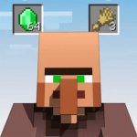 haha hrmmm | image tagged in gifs,minecraft,villager,scammer,scam | made w/ Imgflip video-to-gif maker