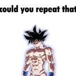 Goku naked