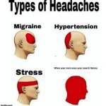 this is true though | When your mom sees your search history | image tagged in types of headaches meme,search history | made w/ Imgflip meme maker