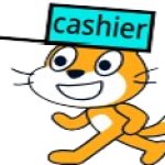 cashier cat template