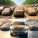 dirty cars vs clean cars
