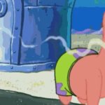 Patrick smelling GIF Template