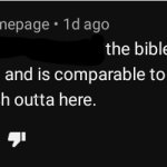 Atheist cringe