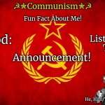 Communism Template meme