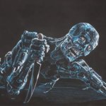 Terminator drawing by Cameron
