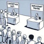 Truth versus lies