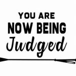 You are being judged template