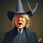 Donald Trump witch-hunt template