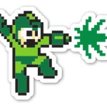 Megaman weed leaf meme