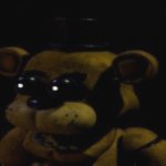 golden Freddy surprised