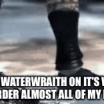 PTSD | THE WATERWRAITH ON IT’S WAY TO MURDER ALMOST ALL OF MY PIKMIN | image tagged in gifs,pikmin | made w/ Imgflip video-to-gif maker