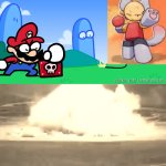 BYE BYE MATE! | image tagged in angry speedrunner mario | made w/ Imgflip meme maker