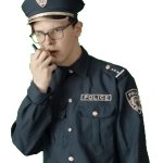 Idubbbz police walkie talkie