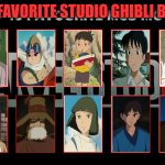 my favorite studio ghibli boys | MY FAVORITE STUDIO GHIBLI BOYS | image tagged in top 10 favorite mcu movies,studio ghibli,anime,characters,movies,cinema | made w/ Imgflip meme maker