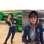 Fallout Lucy Before and After template