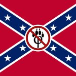 Anti furry rebel flag