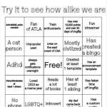 I only made it a template so you can do it | image tagged in lyrailfan bingo | made w/ Imgflip meme maker