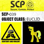 SCP-039 Sign