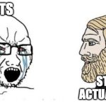 Actual facts. | BOTS; STATES ACTUAL FACTS | image tagged in soyjak vs chad,actual facts,facts,bots | made w/ Imgflip meme maker