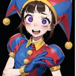 digital circus pommi anime girl template