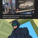 Stolen Lego brick bust | image tagged in gifs,lego,fbi open up,memes,wait that's illegal,legos | made w/ Imgflip video-to-gif maker