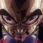 vegeta drooling