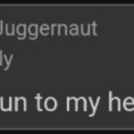 Put a fucking gun to my head