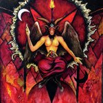 Baphomet painting