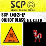 SCP-002-P Sign