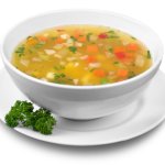 Soup bowl template